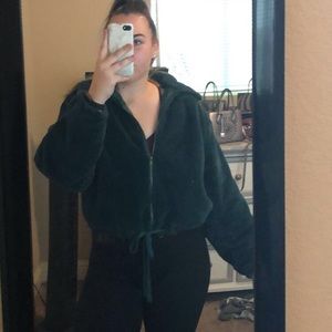 Victoria’s Secret PINK fluffy zip up